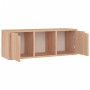 Mueble de TV madera ingeniería roble Sonoma 88,5x27,5x30,5 cm de vidaXL, Muebles TV - Ref: Foro24-338176, Precio: 46,28 €, De...