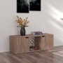 Mueble TV madera de ingeniería roble sonoma 88,5x27,5x30,5 cm de vidaXL, Muebles TV - Ref: Foro24-338177, Precio: 38,79 €, De...