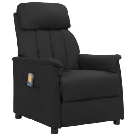 Sillón de masaje de cuero sintético negro de vidaXL, Sillones de masaje eléctricos - Ref: Foro24-338857, Precio: 220,99 €, De...