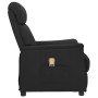 Sillón de masaje de cuero sintético negro de vidaXL, Sillones de masaje eléctricos - Ref: Foro24-338857, Precio: 220,06 €, De...