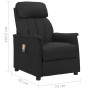 Sillón de masaje de cuero sintético negro de vidaXL, Sillones de masaje eléctricos - Ref: Foro24-338857, Precio: 220,06 €, De...