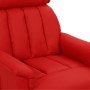 Sillón de masaje de cuero sintético rojo tinto de vidaXL, Sillones de masaje eléctricos - Ref: Foro24-338863, Precio: 134,99 ...