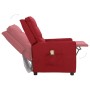 Sillón de masaje de tela rojo tinto de vidaXL, Sillones de masaje eléctricos - Ref: Foro24-338969, Precio: 201,08 €, Descuent...