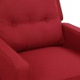 Sillón de masaje de tela rojo tinto de vidaXL, Sillones de masaje eléctricos - Ref: Foro24-338969, Precio: 201,08 €, Descuent...