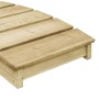 Impregnated pine wood garden bridge 170x74 cm by vidaXL, garden bridges - Ref: Foro24-49113, Price: 157,22 €, Discount: %