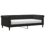 Sofá cama con colchón terciopelo negro 90x190 cm de vidaXL, Camas y somieres - Ref: Foro24-3197762, Precio: 358,05 €, Descuen...