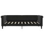 Sofá cama con colchón terciopelo negro 90x190 cm de vidaXL, Camas y somieres - Ref: Foro24-3197762, Precio: 358,05 €, Descuen...