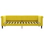 Sofá cama con colchón terciopelo amarillo 80x200 cm de vidaXL, Camas y somieres - Ref: Foro24-3197745, Precio: 328,61 €, Desc...