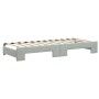 Trundle sofa bed with light gray velvet mattress 80x200 cm by vidaXL, Beds and slatted bases - Ref: Foro24-3197788, Price: 42...