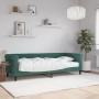 Sofa bed with dark green velvet mattress 80x200 cm by vidaXL, Beds and slatted bases - Ref: Foro24-3197742, Price: 327,50 €, ...