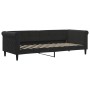 Sofa bed with black velvet mattress 80x200 cm by vidaXL, Beds and slatted bases - Ref: Foro24-3197744, Price: 327,99 €, Disco...