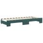 Sofá cama nido con colchón terciopelo verde oscuro 80x200 cm de vidaXL, Camas y somieres - Ref: Foro24-3197790, Precio: 429,9...