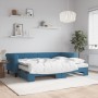 Sofá cama nido con colchón terciopelo azul 80x200 cm de vidaXL, Camas y somieres - Ref: Foro24-3197787, Precio: 450,01 €, Des...