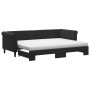 Trundle sofa bed with black velvet mattress 80x200 cm by vidaXL, Beds and slatted bases - Ref: Foro24-3197792, Price: 424,42 ...