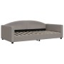 Sofá cama nido tela gris taupe 100x200 cm de vidaXL, Camas y somieres - Ref: Foro24-3197196, Precio: 295,99 €, Descuento: %