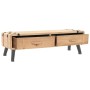 Solid fir wood TV stand 110x33x35 cm by vidaXL, TV Furniture - Ref: Foro24-339299, Price: 99,43 €, Discount: %