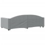 Sofá cama nido tela gris claro 100x200 cm de vidaXL, Camas y somieres - Ref: Foro24-3197193, Precio: 295,99 €, Descuento: %