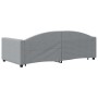 Sofá cama nido tela gris claro 90x190 cm de vidaXL, Camas y somieres - Ref: Foro24-3197198, Precio: 264,20 €, Descuento: %