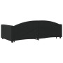 Sofá cama nido tela negro 100x200 cm de vidaXL, Camas y somieres - Ref: Foro24-3197195, Precio: 283,24 €, Descuento: %