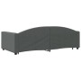 Sofá cama nido tela gris oscuro 100x200 cm de vidaXL, Camas y somieres - Ref: Foro24-3197194, Precio: 283,59 €, Descuento: %