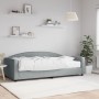 Sofá cama con colchón tela gris claro 100x200 cm de vidaXL, Camas y somieres - Ref: Foro24-3197175, Precio: 395,40 €, Descuen...