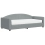 Sofá cama con colchón tela gris claro 90x190 cm de vidaXL, Camas y somieres - Ref: Foro24-3197180, Precio: 370,59 €, Descuent...