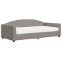 Sofá cama con colchón tela gris taupe 100x200 cm de vidaXL, Camas y somieres - Ref: Foro24-3197178, Precio: 389,12 €, Descuen...