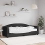 Sofá cama con colchón tela negro 90x190 cm de vidaXL, Camas y somieres - Ref: Foro24-3197182, Precio: 336,56 €, Descuento: %