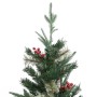 Weihnachtsbaum mit Tannenzapfen aus grünem PVC und PE 120 cm von vidaXL, Weihnachtsbäume - Ref: Foro24-340525, Preis: 89,94 €...