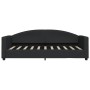 Sofá cama nido tela negro 90x190 cm de vidaXL, Camas y somieres - Ref: Foro24-3197200, Precio: 268,62 €, Descuento: %