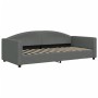 Sofá cama nido con cajones tela gris oscuro 90x190 cm de vidaXL, Camas y somieres - Ref: Foro24-3197253, Precio: 504,93 €, De...