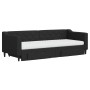 Trundle sofa bed with drawers black fabric 80x200 cm by vidaXL, Beds and slatted bases - Ref: Foro24-3197477, Price: 479,33 €...