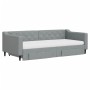 Sofá cama nido con cajones tela gris claro 90x200 cm de vidaXL, Camas y somieres - Ref: Foro24-3197480, Precio: 502,53 €, Des...