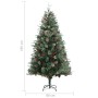 Árbol de Navidad y piñas verde PVC y PE 195 cm de vidaXL, Arboles de navidad - Ref: Foro24-340527, Precio: 128,99 €, Descuent...