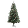 Weihnachtsbaum und Tannenzapfen aus grünem PVC und PE 225 cm von vidaXL, Weihnachtsbäume - Ref: Foro24-340528, Preis: 167,31 ...