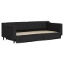 Sofá cama nido con cajones tela negro 90x200 cm de vidaXL, Camas y somieres - Ref: Foro24-3197464, Precio: 363,18 €, Descuent...