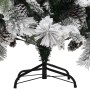 Weihnachtsbaum mit beflocktem Schnee und Tannenzapfen aus PVC und PE 150 cm von vidaXL, Weihnachtsbäume - Ref: Foro24-340530,...