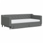 Trundle sofa bed with drawers dark gray fabric 90x190 cm by vidaXL, Beds and slatted bases - Ref: Foro24-3197491, Price: 579,...