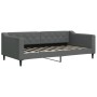 Trundle sofa bed with drawers dark gray fabric 90x190 cm by vidaXL, Beds and slatted bases - Ref: Foro24-3197491, Price: 579,...