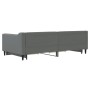 Trundle sofa bed with drawers dark gray fabric 100x200 cm by vidaXL, Beds and slatted bases - Ref: Foro24-3197468, Price: 328...