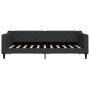 Trundle sofa bed with drawers black fabric 90x190 cm by vidaXL, Beds and slatted bases - Ref: Foro24-3197474, Price: 323,30 €...