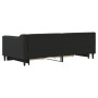 Trundle sofa bed with drawers black fabric 90x190 cm by vidaXL, Beds and slatted bases - Ref: Foro24-3197474, Price: 323,30 €...