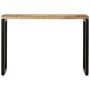 Solid rough mango wood console table 110x35x76 cm by vidaXL, Side tables - Ref: Foro24-353909, Price: 177,00 €, Discount: %