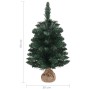 Künstlicher Weihnachtsbaum mit grüner PVC-Stütze 60 cm von vidaXL, Weihnachtsbäume - Ref: Foro24-340537, Preis: 29,74 €, Raba...