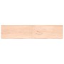 Tablero de mesa madera maciza roble sin tratar 220x50x(2-4) cm de vidaXL, Tableros para mesas - Ref: Foro24-3156340, Precio: ...