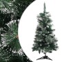 Árbol Navidad artificial con soporte PVC verde y blanco 90 cm de vidaXL, Arboles de navidad - Ref: Foro24-340540, Precio: 33,...