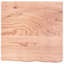 Oak wood table top treated in light brown, 60x60x(2-6) cm by vidaXL, Table tops - Ref: Foro24-3156352, Price: 76,00 €, Discou...