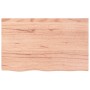 Tablero mesa madera roble tratada marrón claro 80x50x(2-6) cm de vidaXL, Tableros para mesas - Ref: Foro24-3156358, Precio: 7...