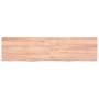 Tablero mesa madera roble tratada marrón claro 160x40x(2-6) cm de vidaXL, Tableros para mesas - Ref: Foro24-3156384, Precio: ...