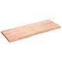 Light brown treated oak wood table top 160x60x(2-6) cm by vidaXL, Table tops - Ref: Foro24-3156388, Price: 145,96 €, Discount: %